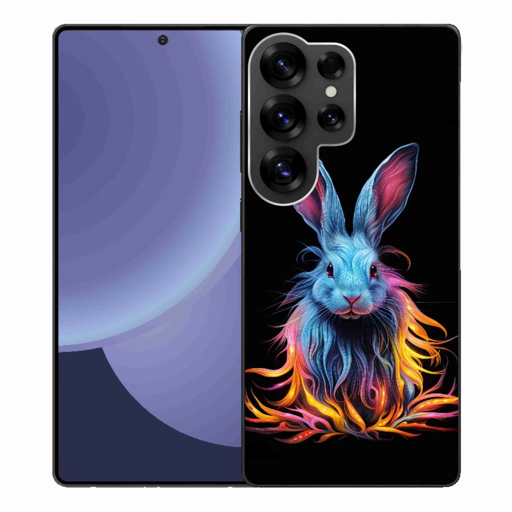 Gél borítás mmCase Samsung Galaxy S25 Ultra készülékhez - absztrakt nyúl