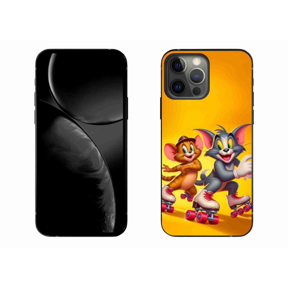 Zselés borítás mmCase iPhone 13 Pro Max 6.7 készülékhez - tom a jerry