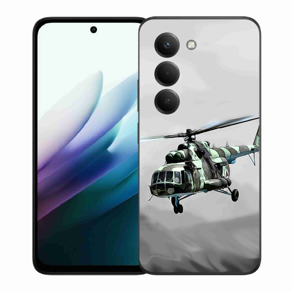 Gél borítás mmCase a Xiaomi Redmi 15 4G/5G (171mm) - katonai helikopterhez