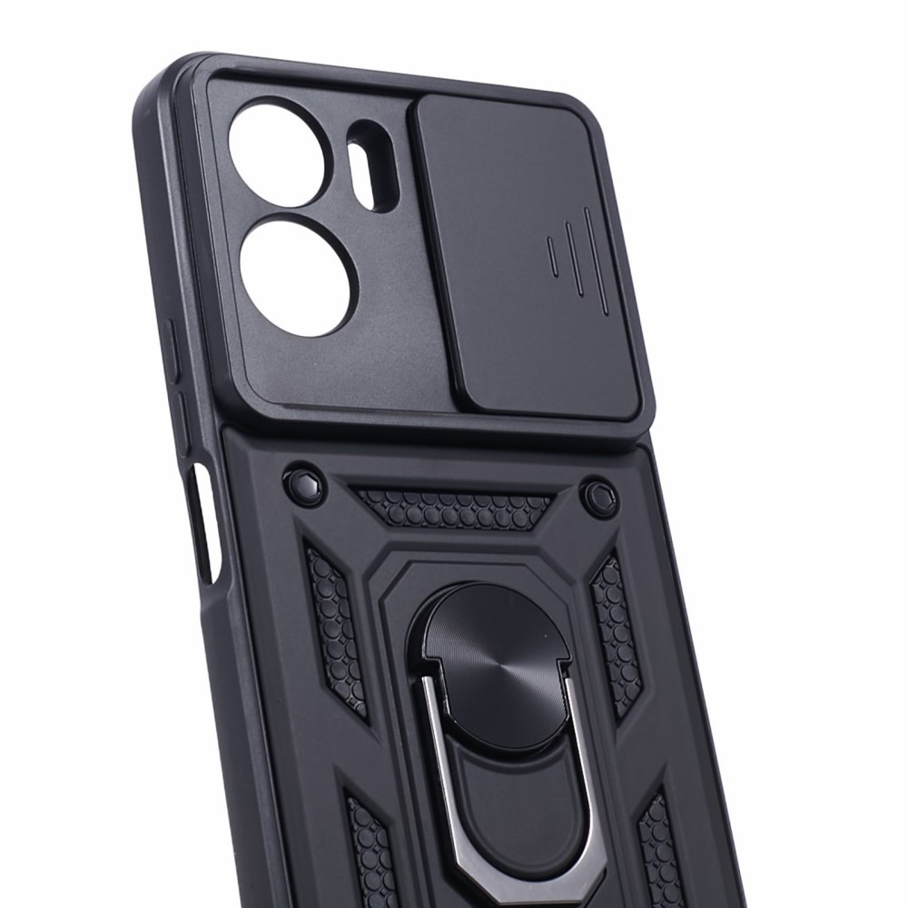 Csúszásálló borítás a Honor 90 Lite készülékhez - fekete