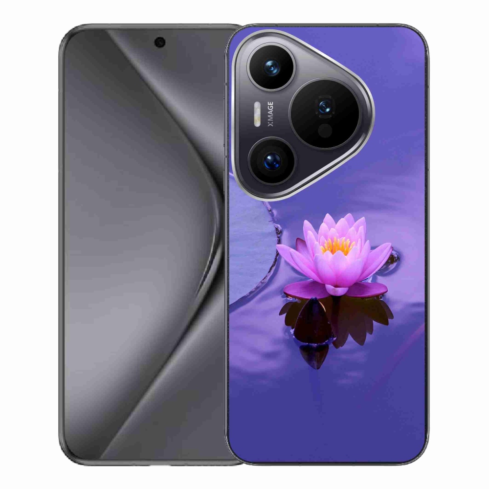 Gél tok mmCase a Huawei Pura 70 Pro számára - virág a felületen