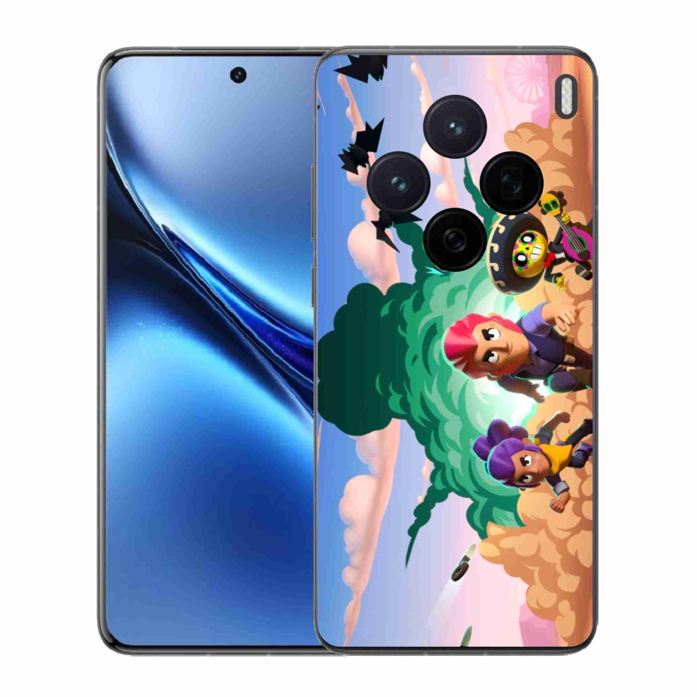 Gél borítás mmCase a Vivo X200 5G-hez - verekedés csillagok