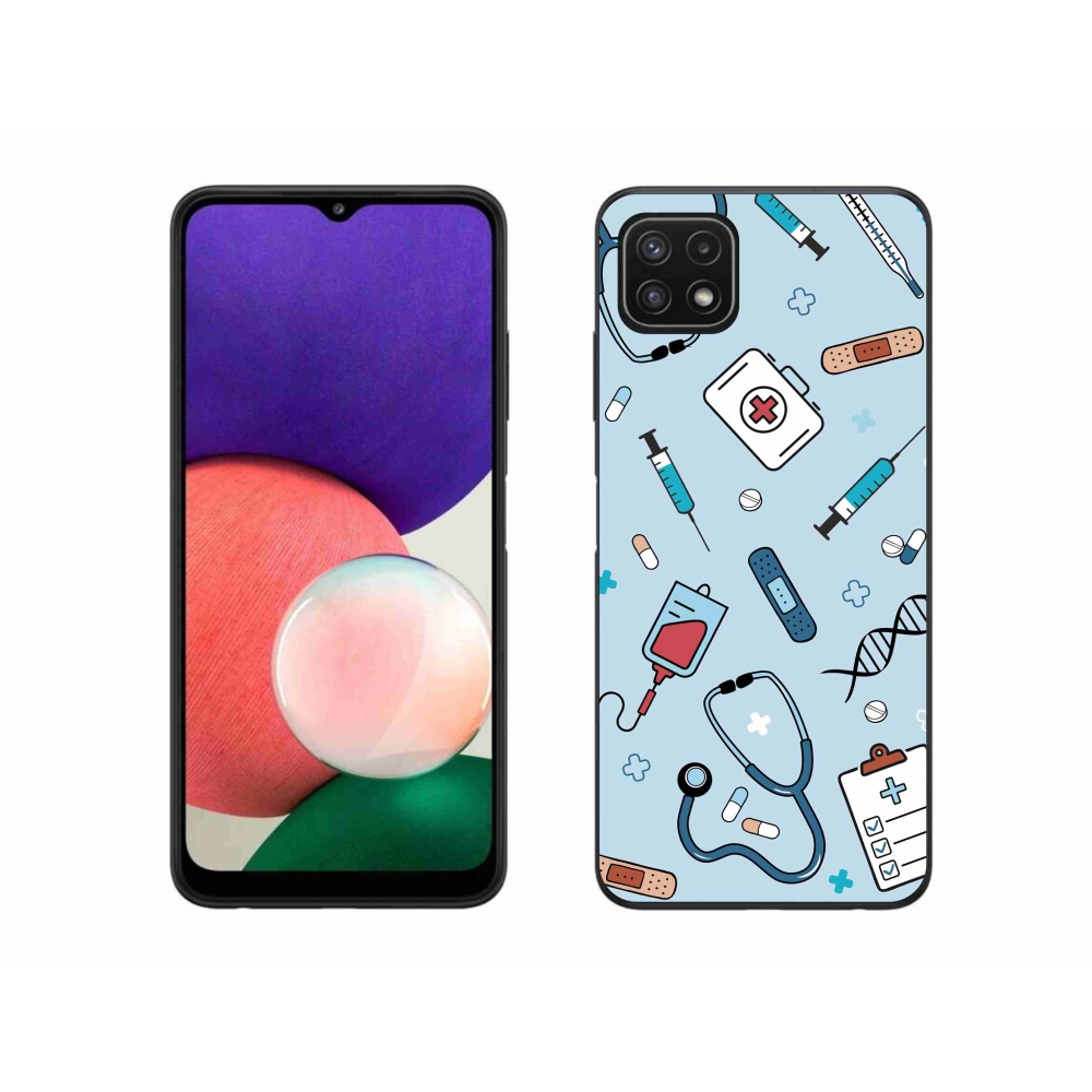 Gél védőburkolat mmCase Samsung Galaxy A22 5G - egészség 1