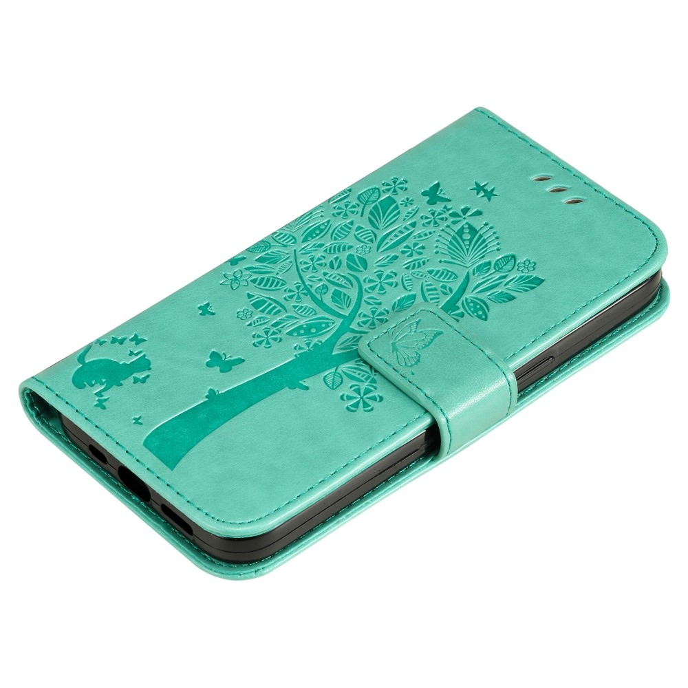 Fák könyve tok Xiaomi Redmi Note 13-hoz - teal - teal