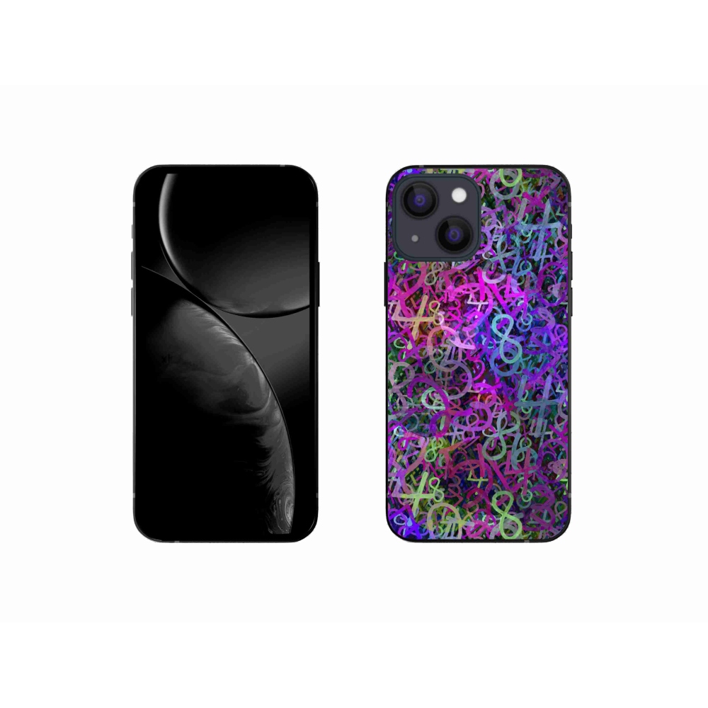 Gél borítás mmCase iPhone 13 mini készülékhez - absztrakt motívum 25