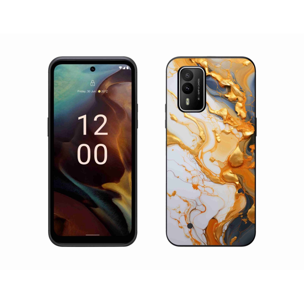 Zselés borítás mmCase a Nokia XR21 készülékhez - absztrakt motívum 6
