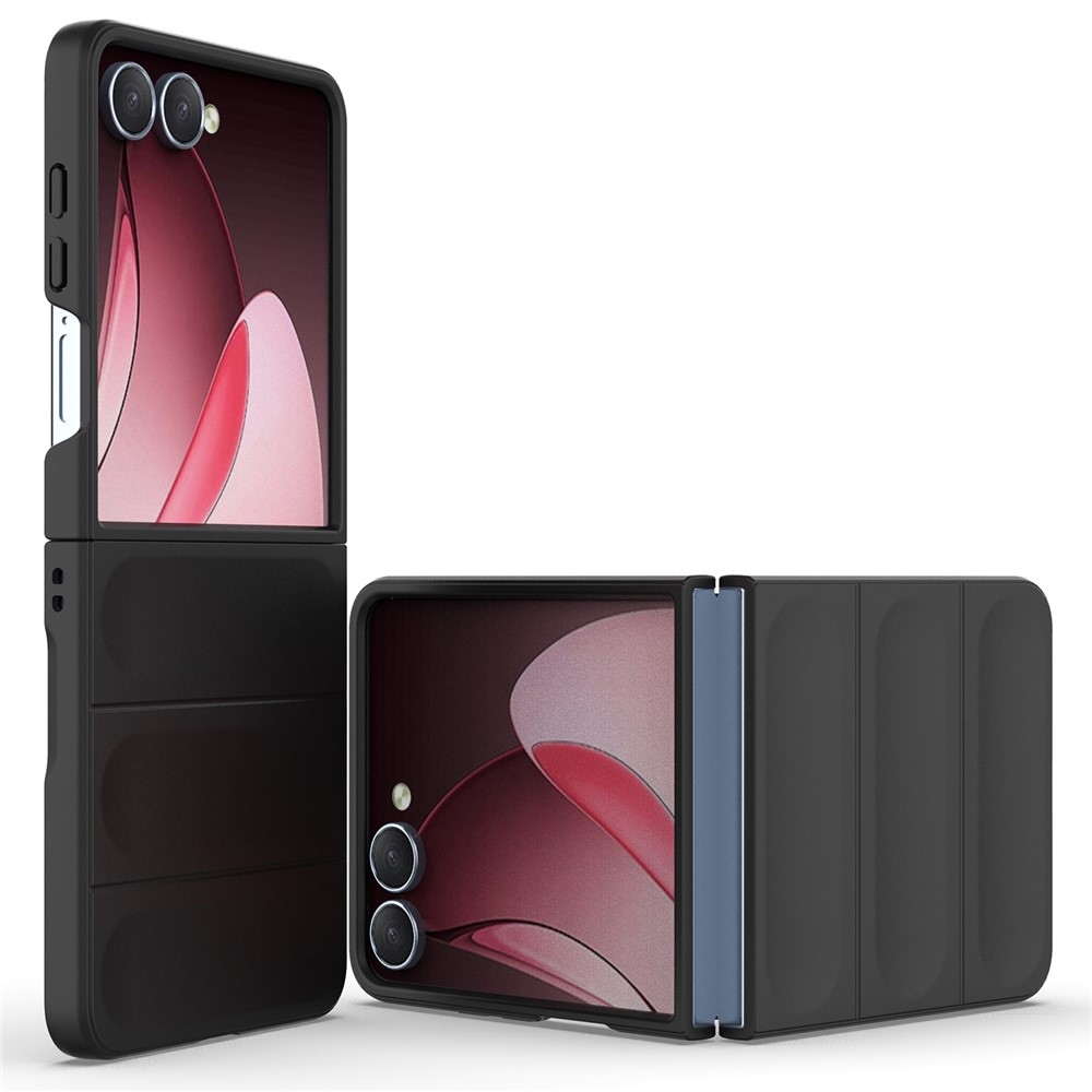 Rugg tartós zselés tok Samsung Galaxy Z Flip7 5G készülékhez - fekete