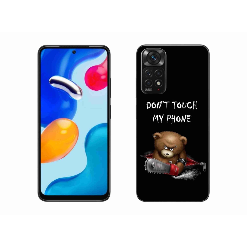 Gél borítás mmCase a Xiaomi Redmi Note 11 4G-hez - ne érintse meg a telefont