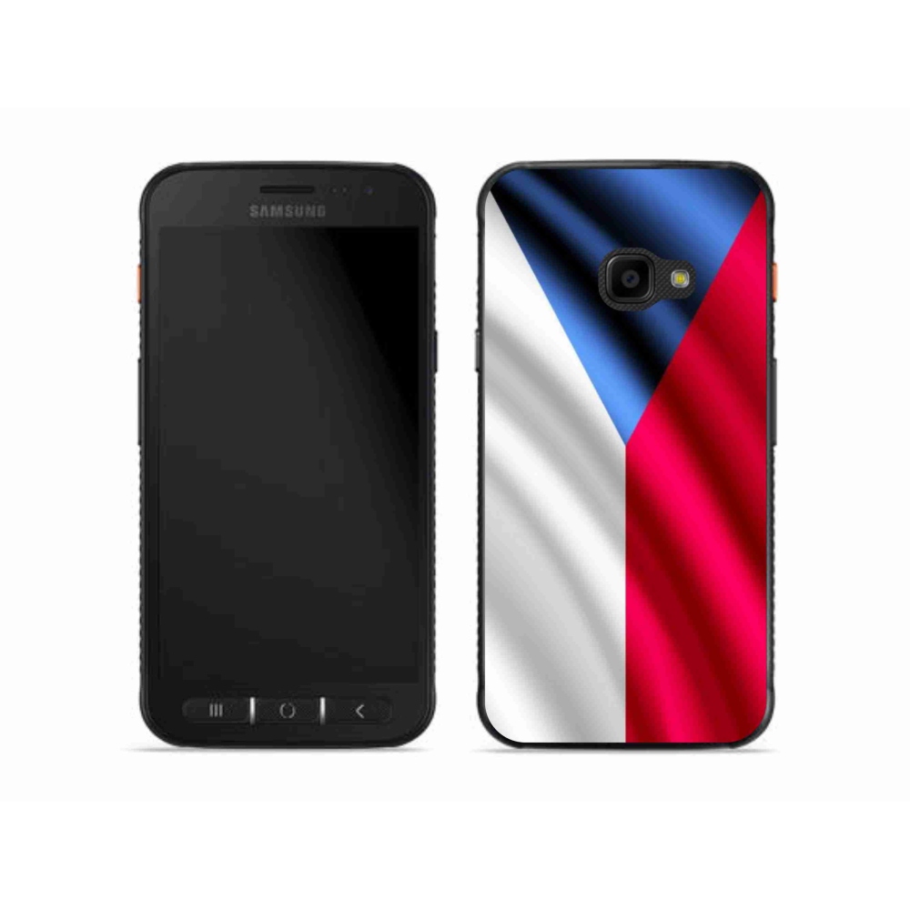 Gél borítás mmCase Samsung Galaxy Xcover 4S - cseh zászlóhoz