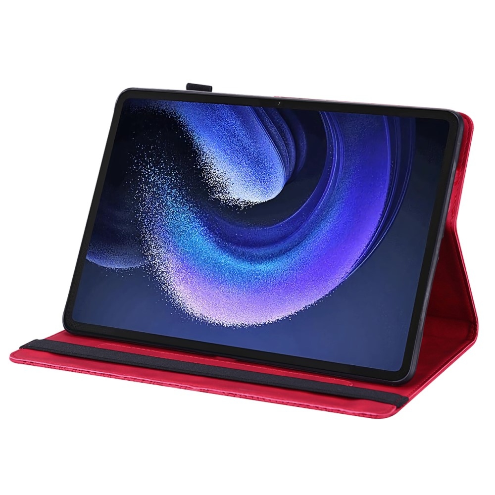 Impresszum záró tok a Xiaomi Pad 6-hoz - piros