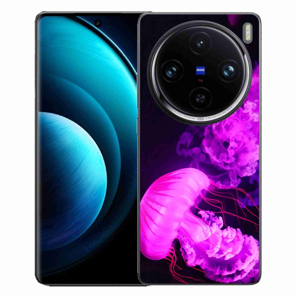 Zselés tok mmCase a Vivo X100 Pro 5G készülékhez - medúza 1