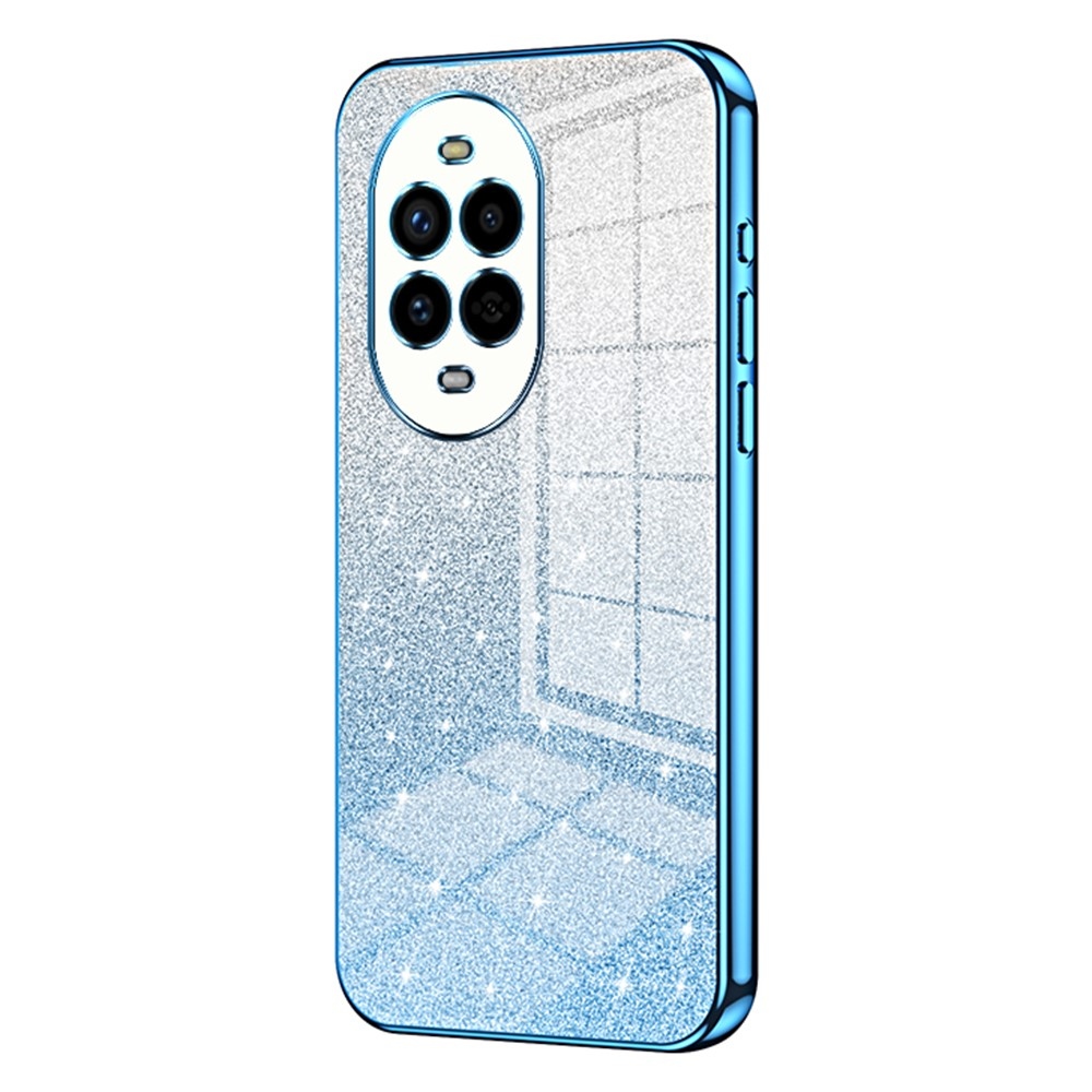 Vágott zselés csillogó tok a Huawei Nova 13 Pro 5G számára - kék