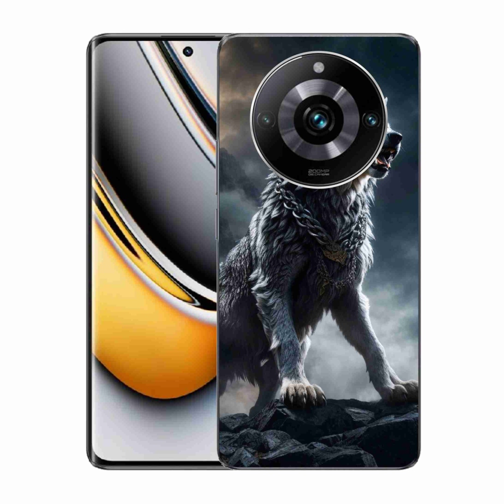Zselés borítás mmCase a Realme 11 Pro/11 Pro+ készülékhez - farkas 1
