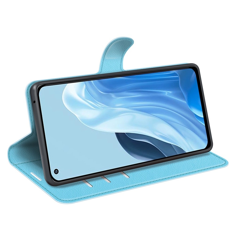 Litchi book tok Oppo Find X5 Lite készülékhez - kék