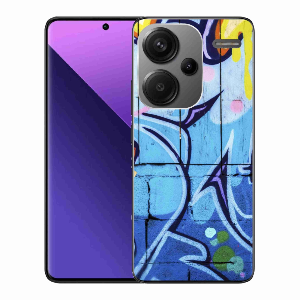 Gél borítás mmCase a Xiaomi Redmi Note 13 Pro+ 5G számára - graffiti