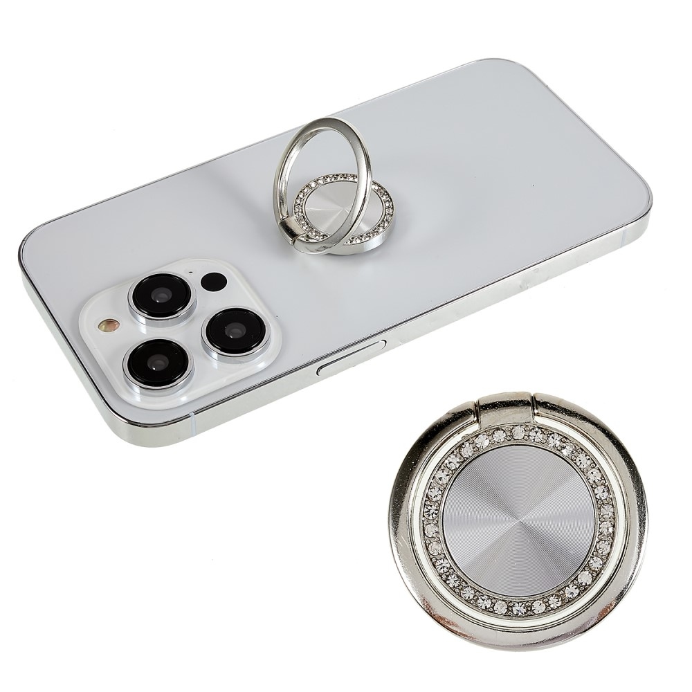 Rajnai ujjtartó mobiltelefonhoz - ezüst