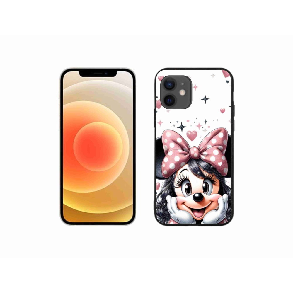 Zselés borítás mmCase iPhone 12 mini készülékhez - minnie