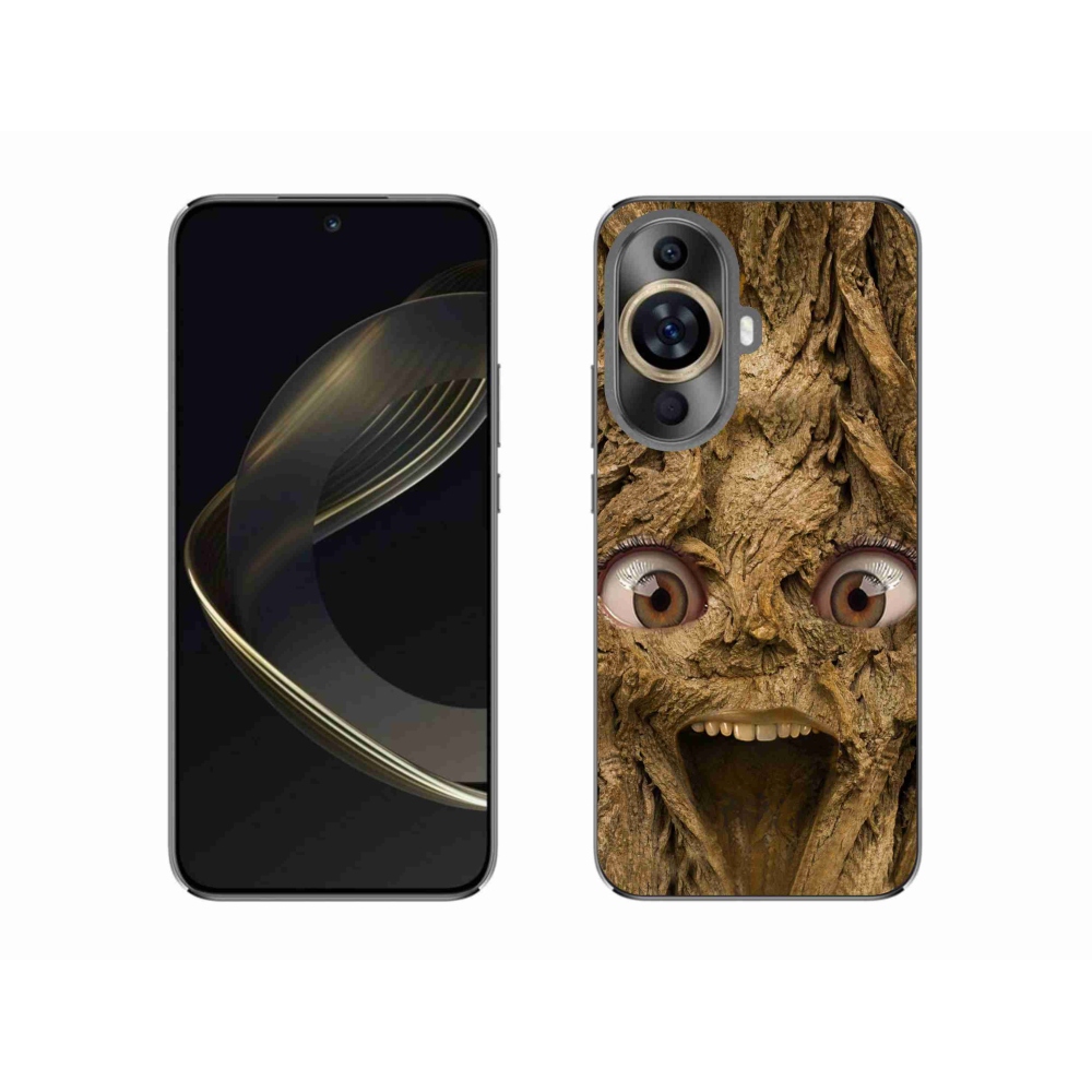 Gél borító mmCase a Huawei Nova 11-en - vidám fa szemekkel