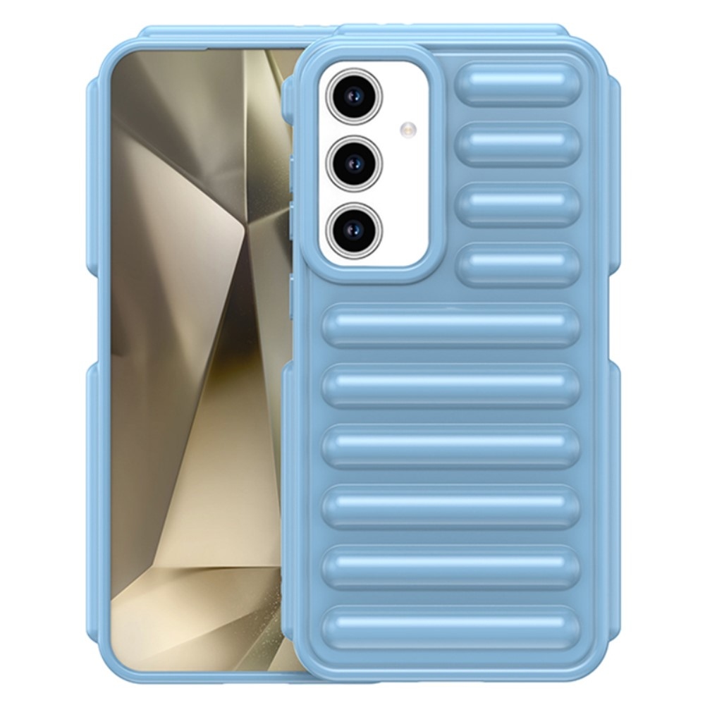 Kapszula tartós zselés tok Samsung Galaxy S24 FE készülékhez - kék