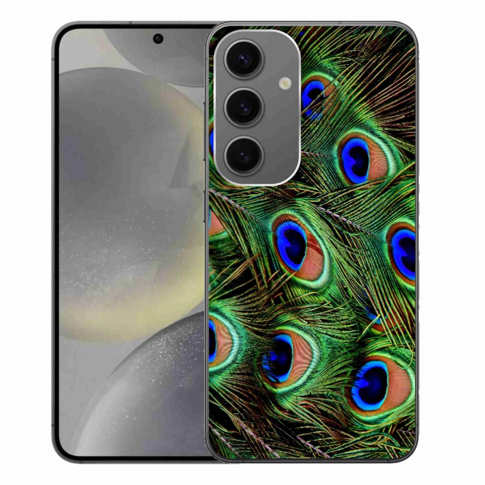 Zselés borítás mmCase Samsung Galaxy S24+ - pávatoll