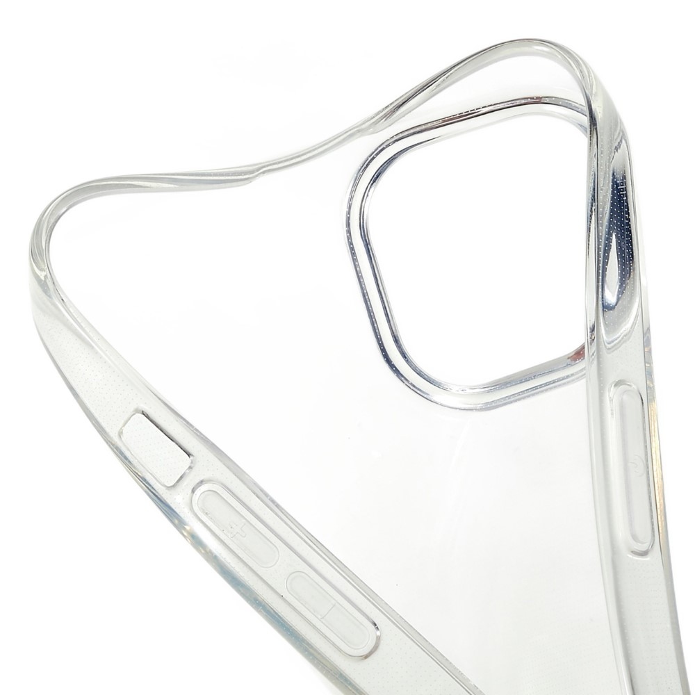 Átlátszó zselés tok iPhone 15 Plus készülékhez - átlátszó