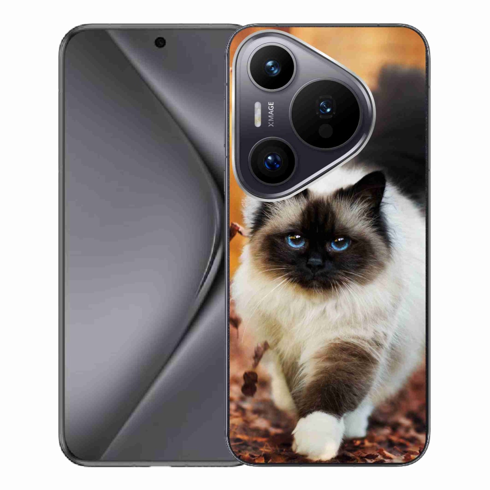 Gél tok mmCase a Huawei Pura 70 Pro készülékhez - macska
