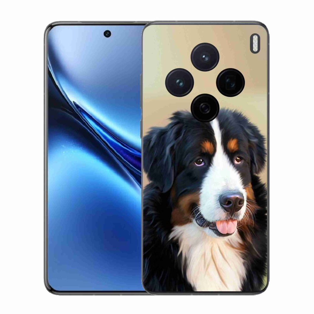 Gél borítás mmCase a Vivo X200 5G készülékhez - Berni hegyi kutya