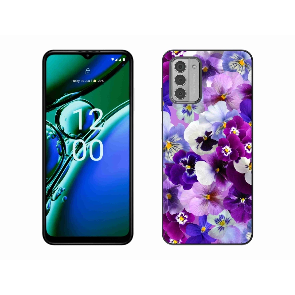 Zselés borítás mmCase a Nokia G42 készülékhez - virágok 9