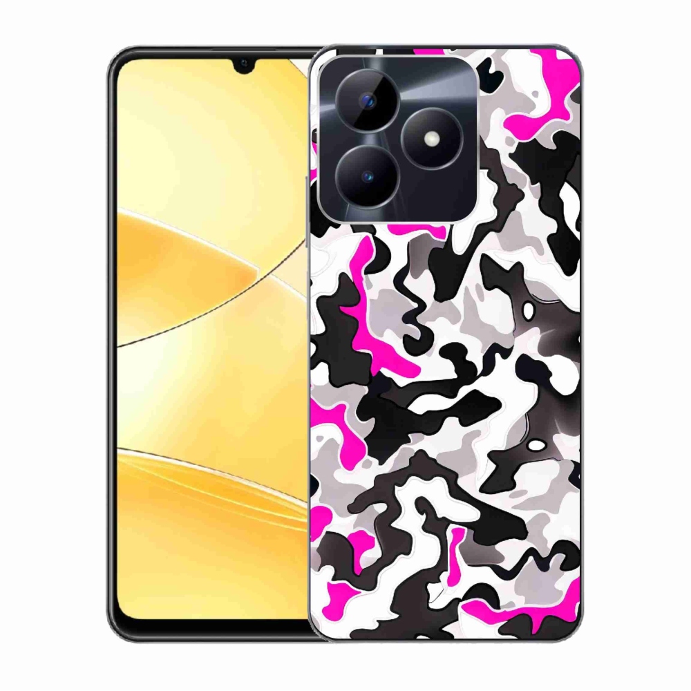 Zselés borítás mmCase a Realme C51/C53 készülékhez - terepszínű minta 5