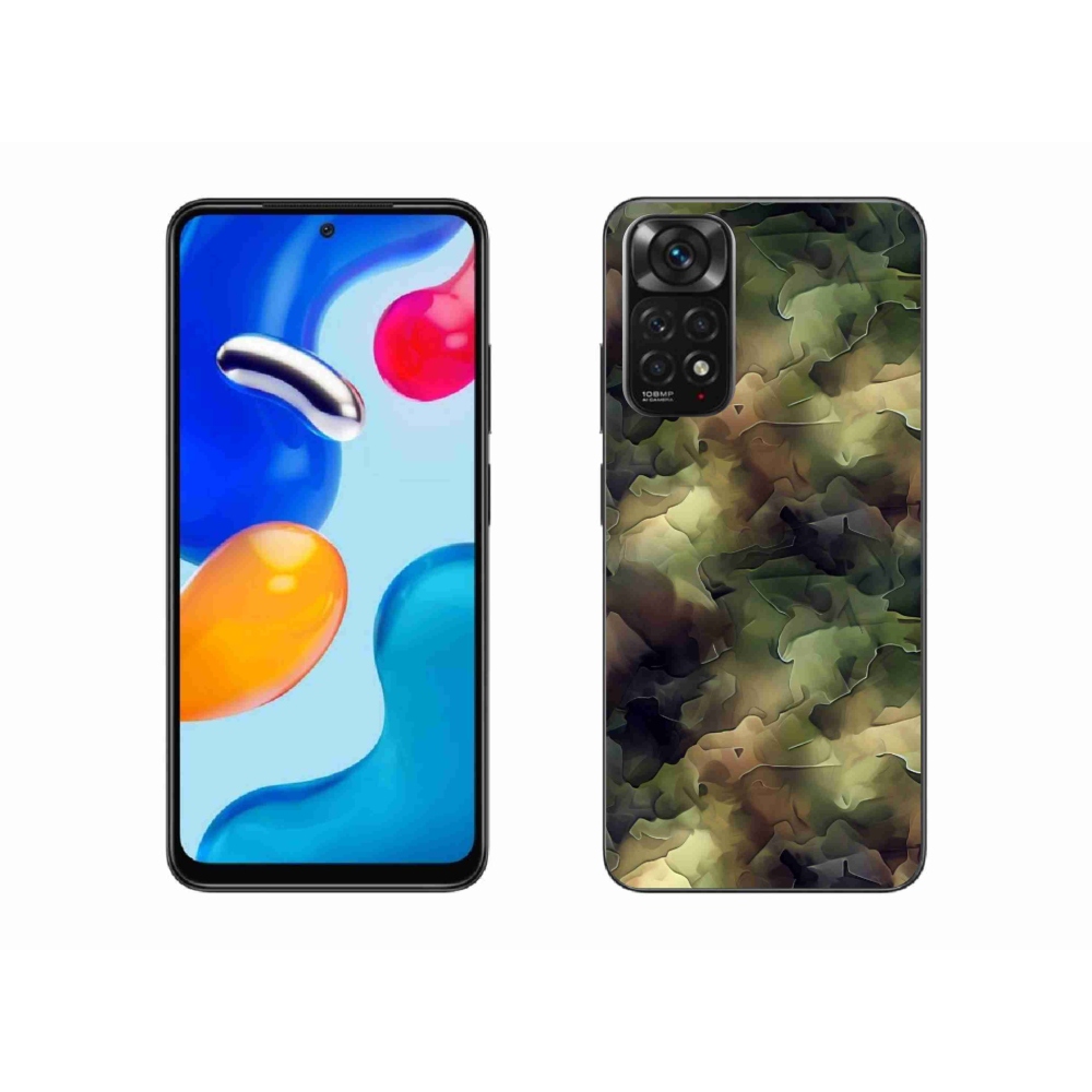 Gél borítás mmCase a Xiaomi Redmi Note 11S 4G-hez - terepszínű minta 10