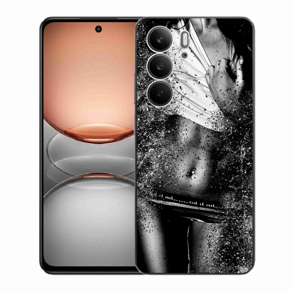 Gél borító mmCase a Realme C75 készülékhez - szexi nő 1