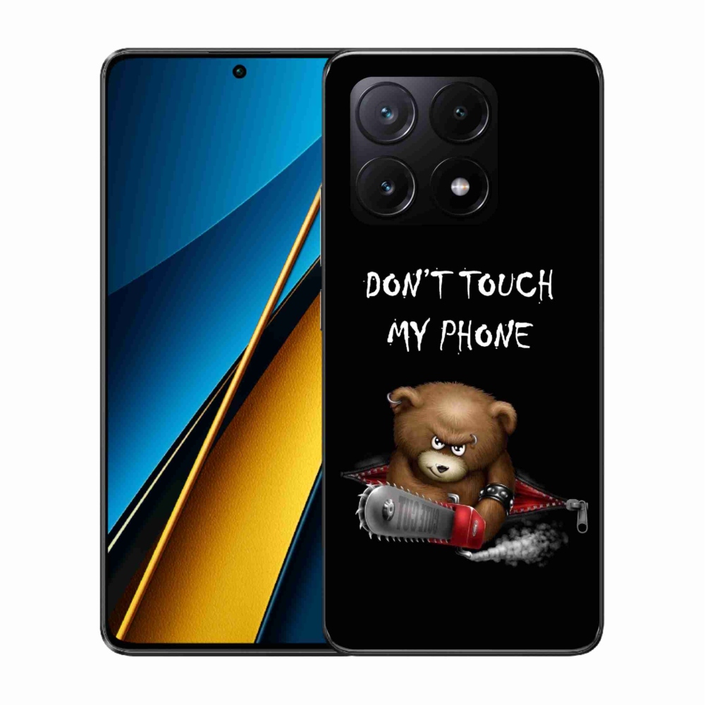 Gél borítás mmCase a Xiaomi Poco X6 Pro 5G-hez - ne érintse meg a telefont