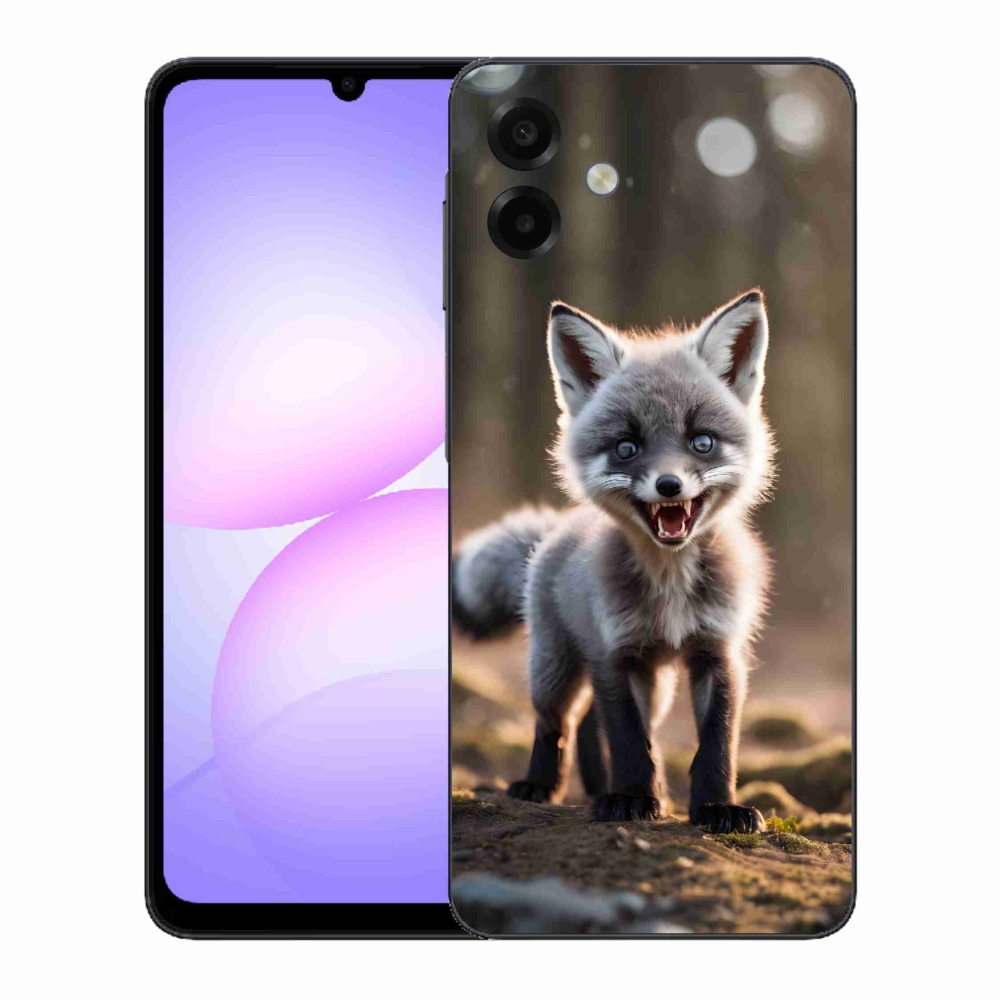 Gél borítás mmCase Samsung Galaxy A07 4G - angry fox - Samsung Galaxy A07 4G - angry fox