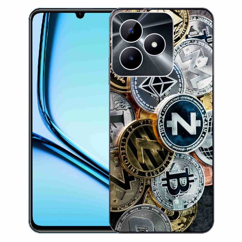 Gél borító mmCase a Realme Note 50 készülékhez - kriptovaluták