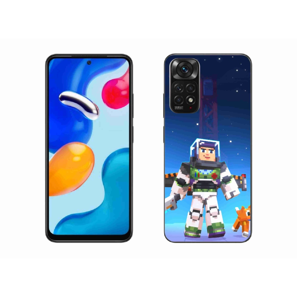 Gél borítás mmCase a Xiaomi Redmi Note 11 4G-hez - minecraft 2