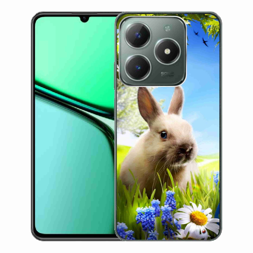 Gél borítás mmCase a Realme C61 készülékhez - nyuszi