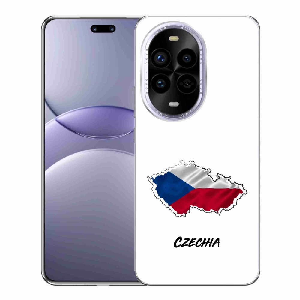 Gél borítás mmCase a Huawei Nova 13 Pro 5G - Csehország fehér háttérrel