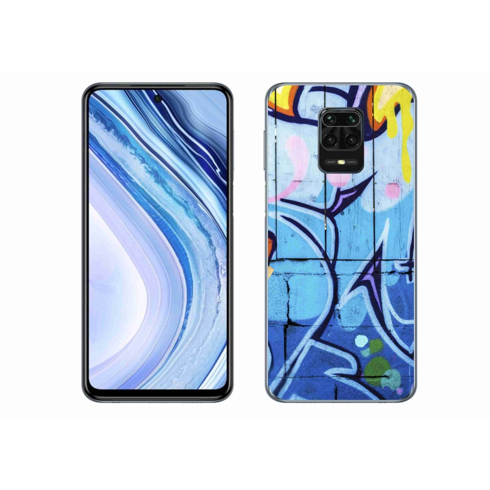 Gél borítás mmCase a Xiaomi Redmi Note 9S-hez - graffiti