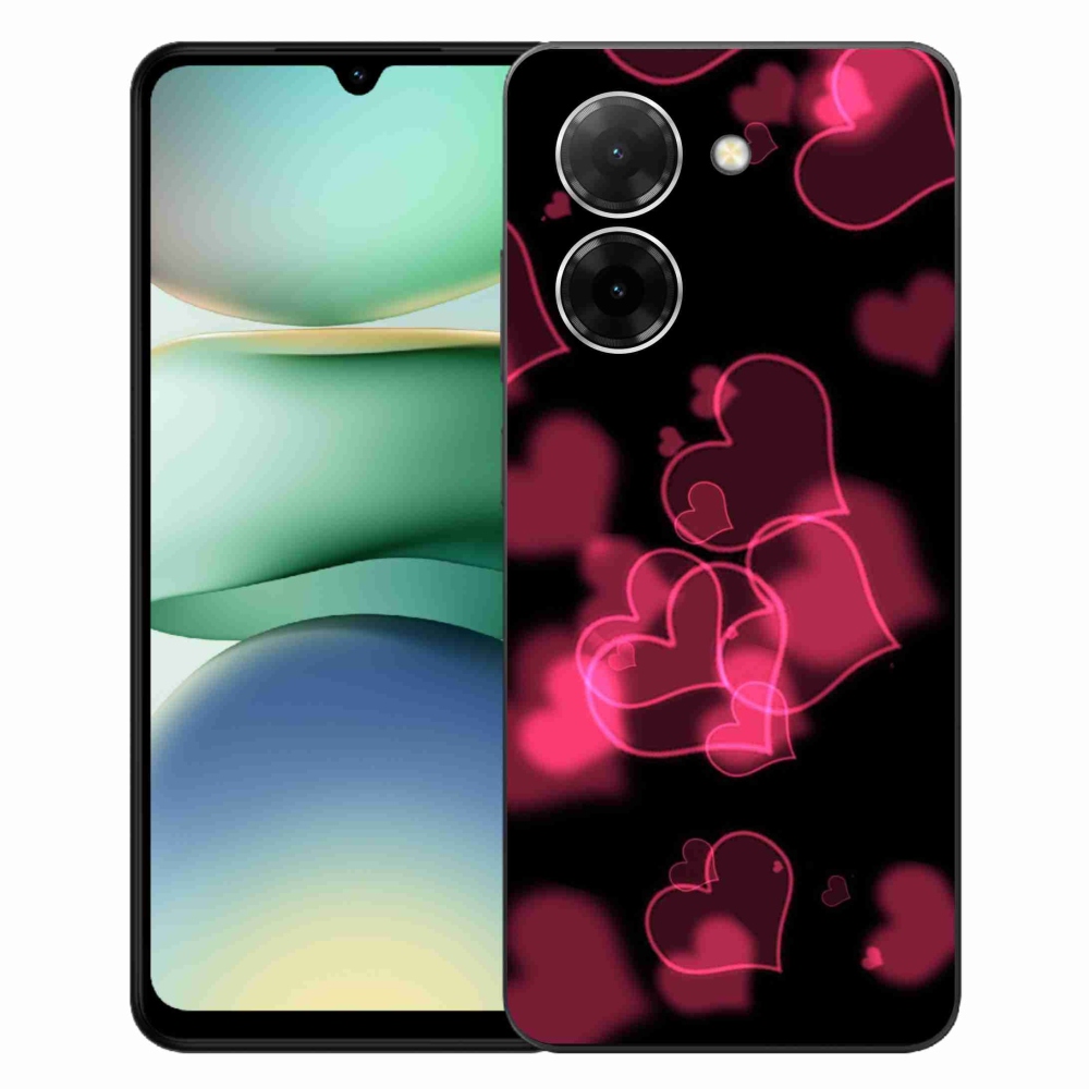 Gél borítás mmCase a Xiaomi Redmi A5 (171.7x77.8x8.3mm) - piros szívek