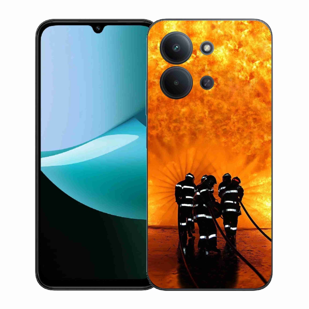 Gél borítás mmCase for Xiaomi Redmi 15C 4G (171mm)/Poco C85 4G (171mm) - tűz