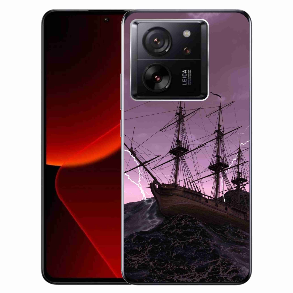 Gél borítás mmCase a Xiaomi 13T/13T Pro számára - hajó a viharban