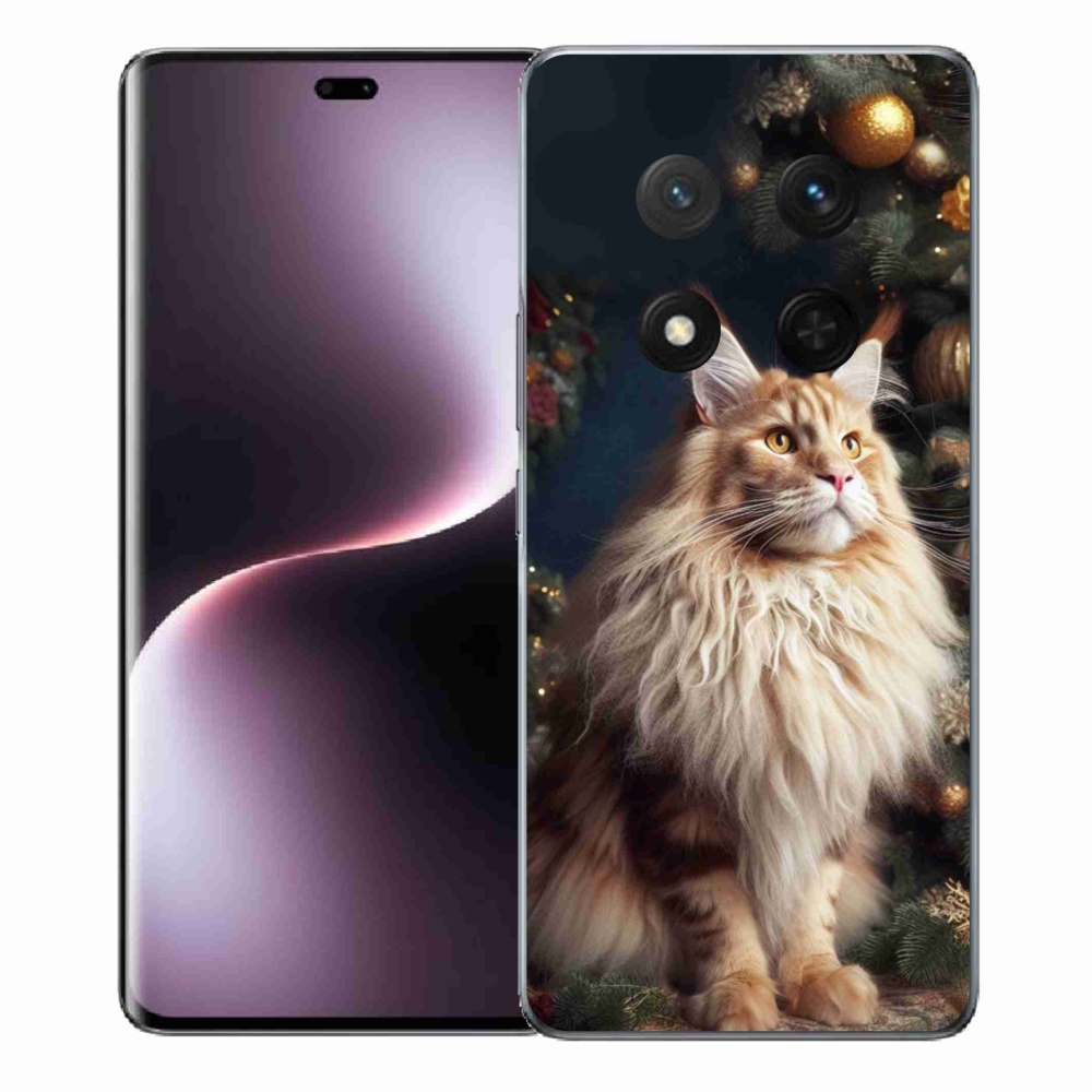 Gél borítás mmCase a Honor Magic 7 Lite 5G számára - macska a fánál