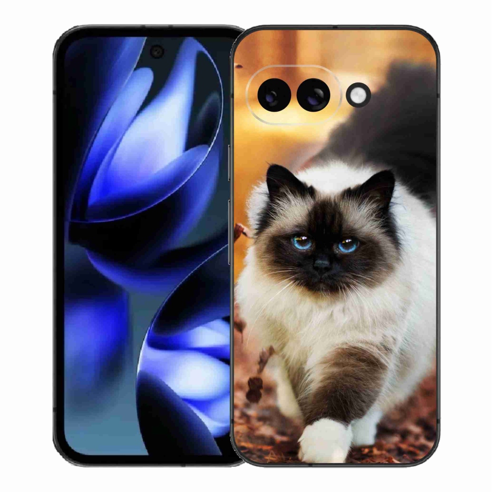 Zselés borítás mmCase a Google Pixel 9a készülékhez - macska