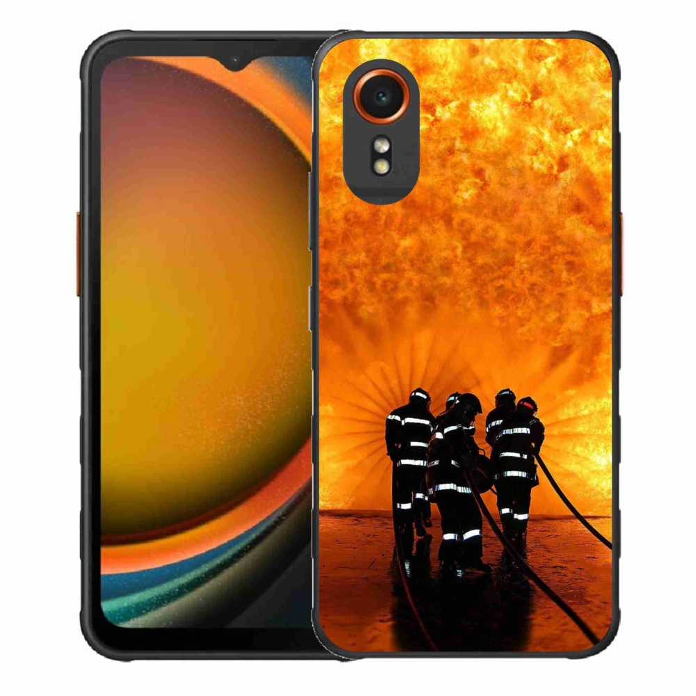 Gél borítás mmCase Samsung Galaxy Xcover 7 - tűz