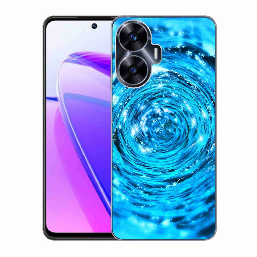 Gél borító mmCase a Realme C55 készülékhez - water vortex