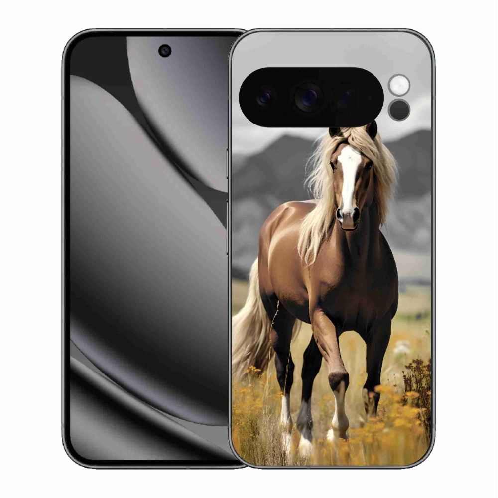 Zselés borítás mmCase a Google Pixel 10 Pro XL-hez - barna ló 1