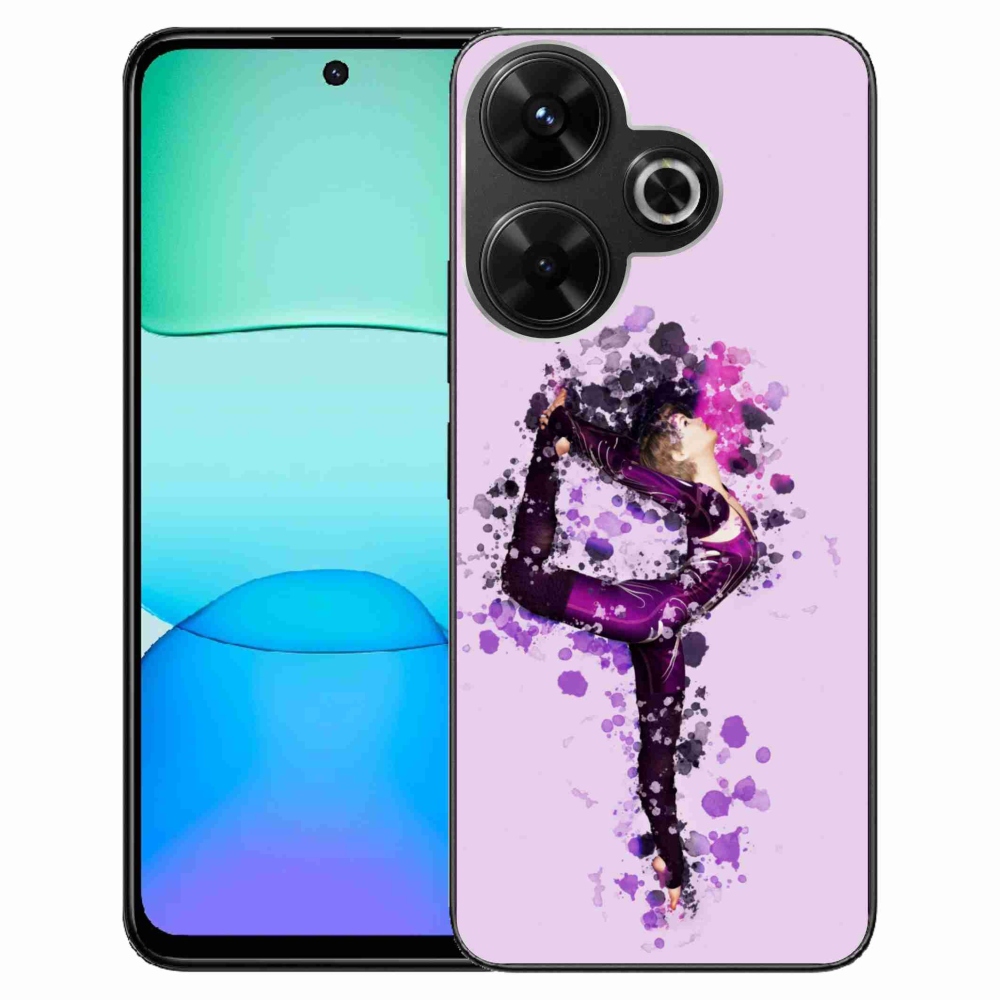 Gél borítás mmCase a Xiaomi Redmi 13 4G/Poco M6 4G számára - balett