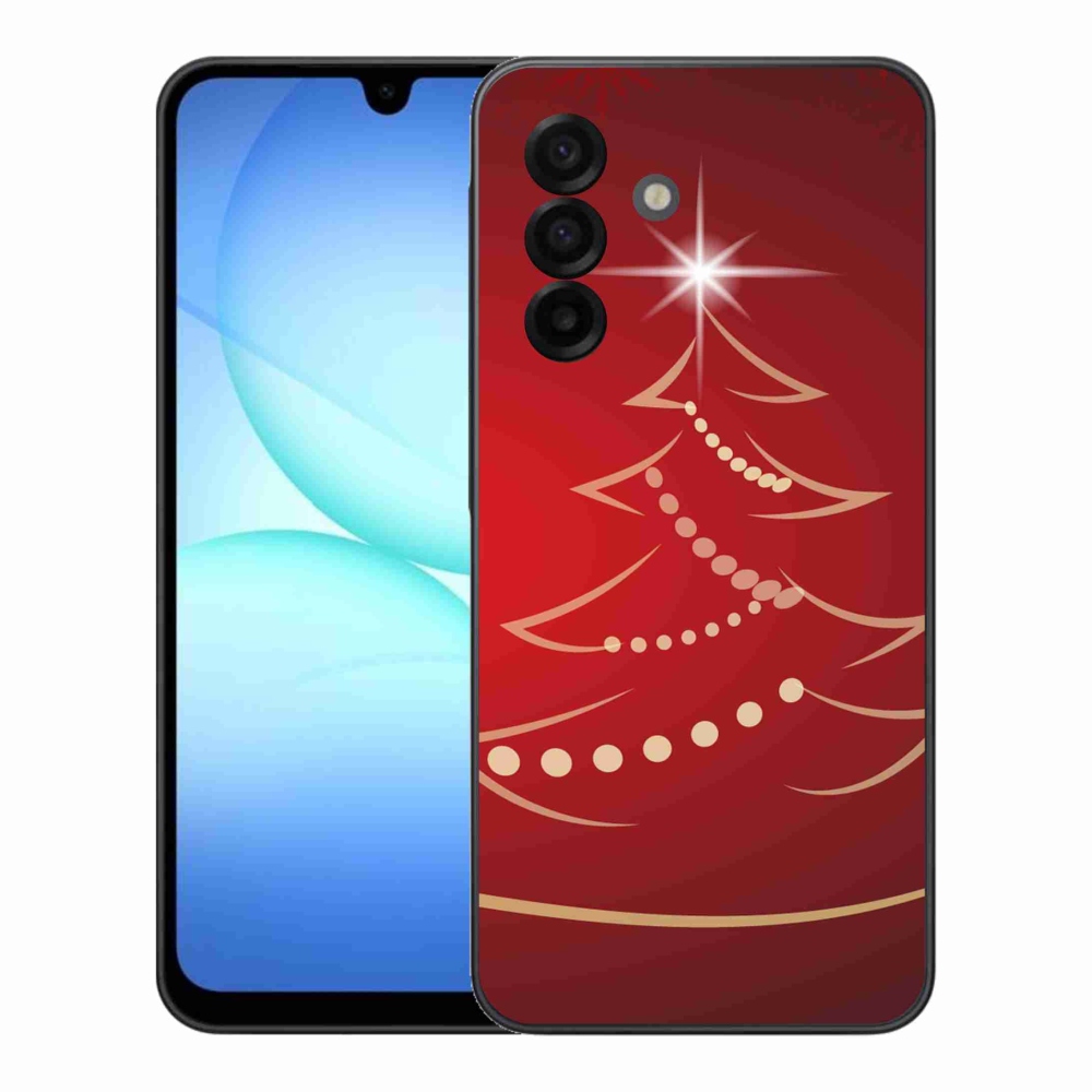 Gél borítás mmCase Samsung Galaxy A17 4G/5G - karácsonyfa karikatúra