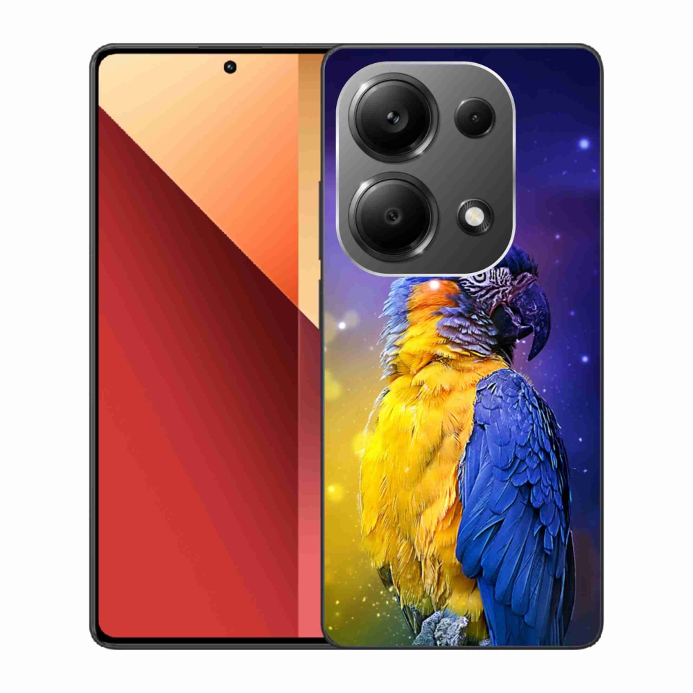 Gél tok mmCase a Xiaomi Redmi Note 13 Pro 4G/Poco M6 Pro - papagáj ara 1