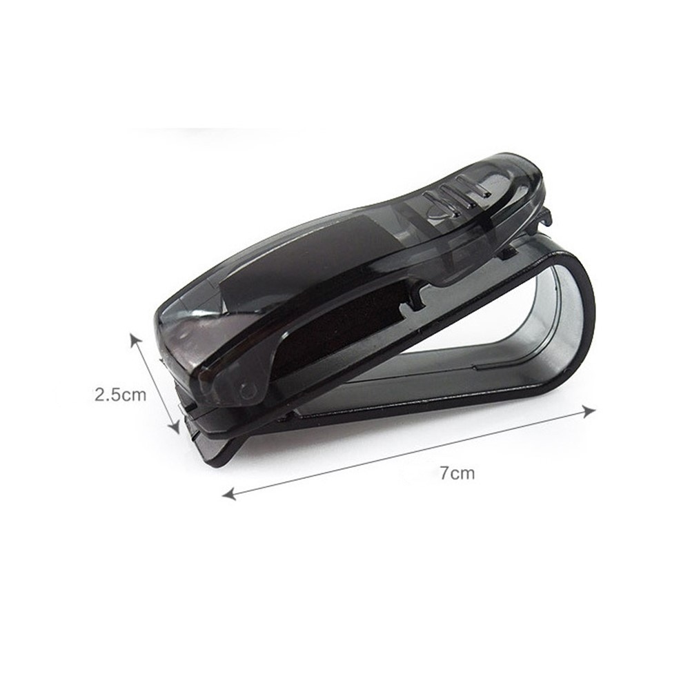 Multifunkcionális autós napellenző szemüvegtartó klipszel